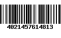 Código de Barras 4021457614813