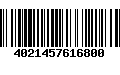 Código de Barras 4021457616800