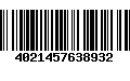 Código de Barras 4021457638932