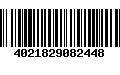 Código de Barras 4021829082448