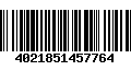 Código de Barras 4021851457764