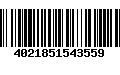 Código de Barras 4021851543559