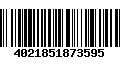 Código de Barras 4021851873595