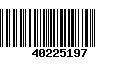 Código de Barras 40225197