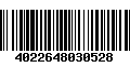 Código de Barras 4022648030528