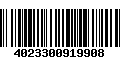 Código de Barras 4023300919908