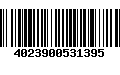 Código de Barras 4023900531395