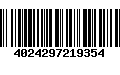 Código de Barras 4024297219354