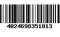 Código de Barras 4024698351813