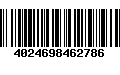 Código de Barras 4024698462786