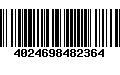 Código de Barras 4024698482364