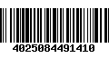 Código de Barras 4025084491410