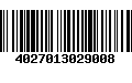 Código de Barras 4027013029008