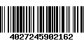 Código de Barras 4027245902162