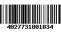 Código de Barras 4027731001034