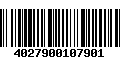 Código de Barras 4027900107901