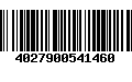 Código de Barras 4027900541460