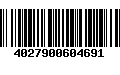 Código de Barras 4027900604691