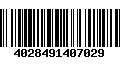 Código de Barras 4028491407029