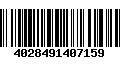 Código de Barras 4028491407159