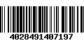 Código de Barras 4028491407197