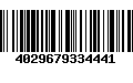 Código de Barras 4029679334441