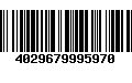 Código de Barras 4029679995970