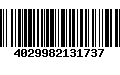 Código de Barras 4029982131737