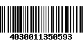 Código de Barras 4030011350593