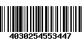 Código de Barras 4030254553447