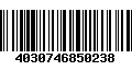 Código de Barras 4030746850238