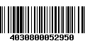 Código de Barras 4030800052950