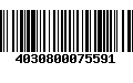 Código de Barras 4030800075591