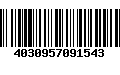 Código de Barras 4030957091543