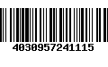 Código de Barras 4030957241115