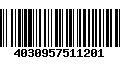 Código de Barras 4030957511201