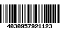 Código de Barras 4030957921123