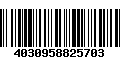 Código de Barras 4030958825703