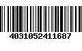 Código de Barras 4031052411687