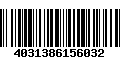 Código de Barras 4031386156032