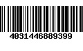 Código de Barras 4031446889399