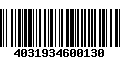 Código de Barras 4031934600130