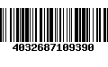 Código de Barras 4032687109390