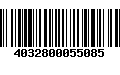 Código de Barras 4032800055085