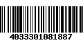 Código de Barras 4033301081887