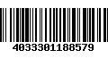 Código de Barras 4033301188579