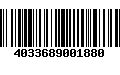 Código de Barras 4033689001880