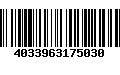 Código de Barras 4033963175030