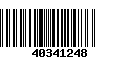 Código de Barras 40341248