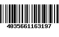 Código de Barras 4035661163197